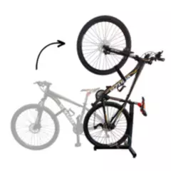 INDUHOGAR - Soporte para bicicleta de piso exhibidor para rueda normal