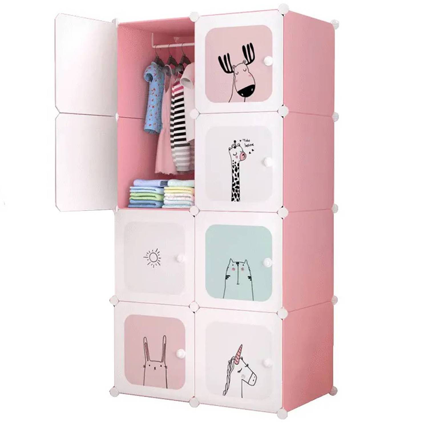 Organizador de armario para dormitorio infantil, cajones de almacenamiento,  armarios de ropa, muebles para el hogar, Szafy Do Sypialni - AliExpress