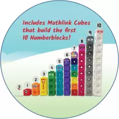 EDUCATIONAL INSIGHTS - Set De Actividades Hand2mind Numberblocks Mathlink Cubes 1-10