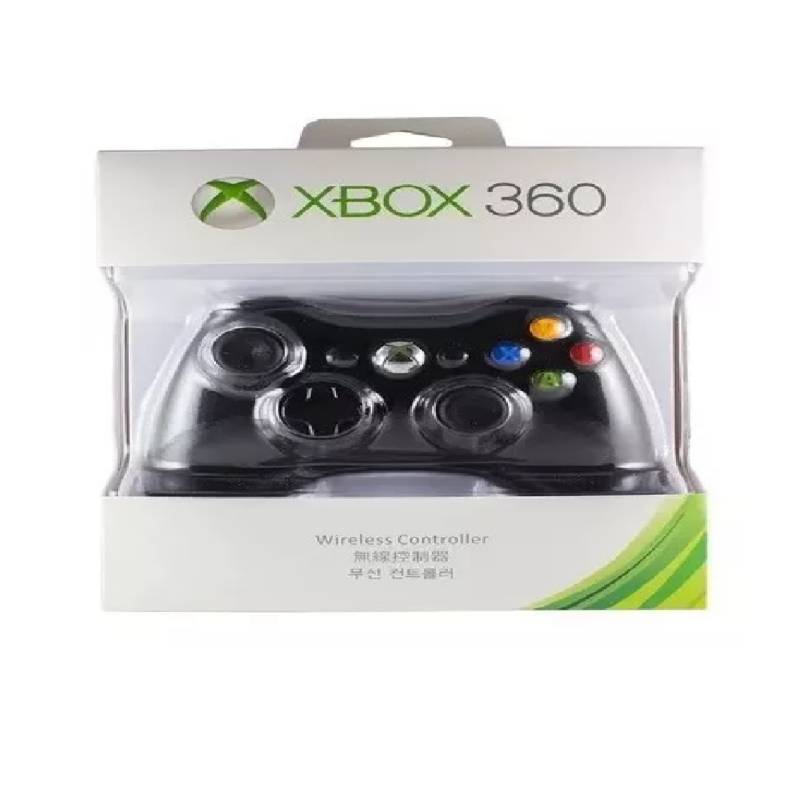 Control Xbox 360 Inalámbrico Negro