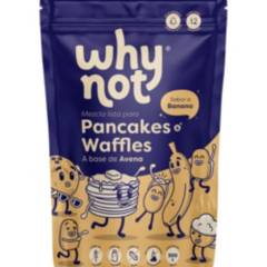 WHY NOT - Mezcla Pancakes & Waffles Why Not Sabor Banano X 300G