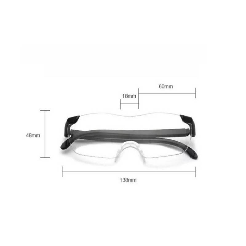 Gafas Lentes Big Vision Lupa Para Aumento Y Nitidez