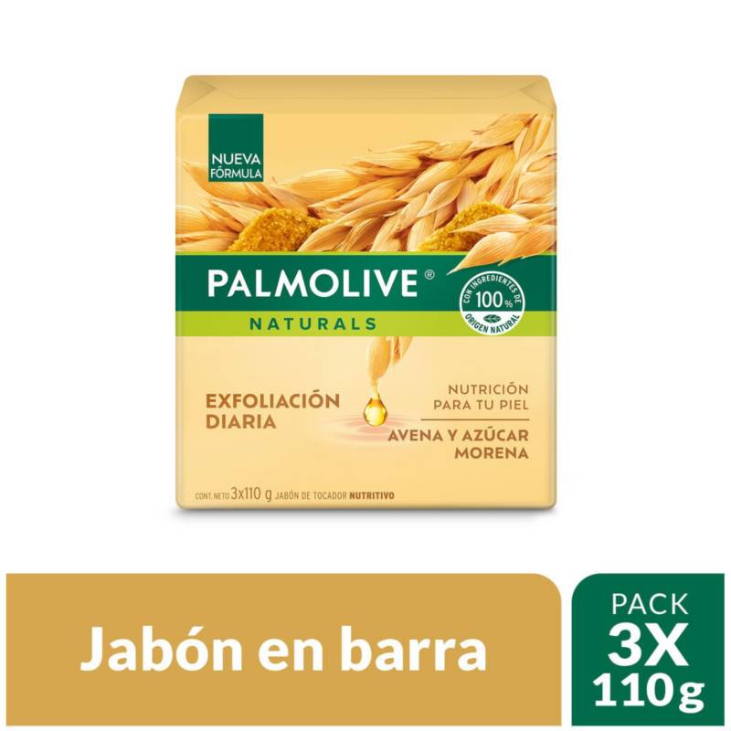 Jabon Palmolive Avena Y Azucar X 110g X 3und Palmolive 5462