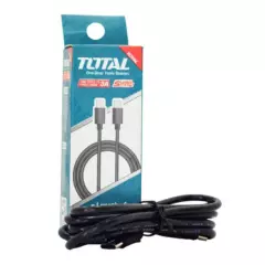 TOTAL - CABLE USB TIPO C- TIPO C TOTAL (TIUCC02)