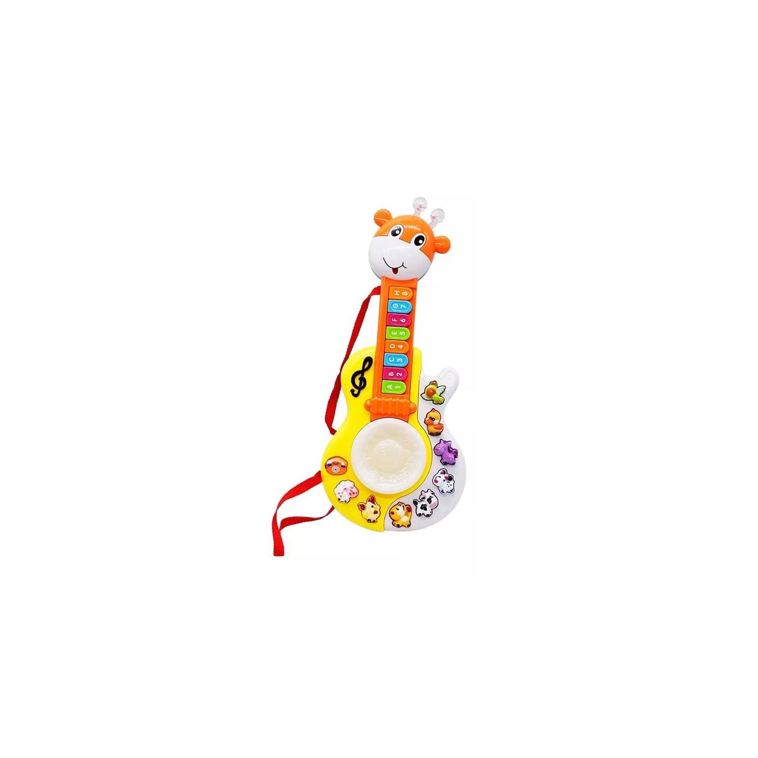 Sonajero Bebe Musical Infantil Animalitos Con Luces Y Sonido