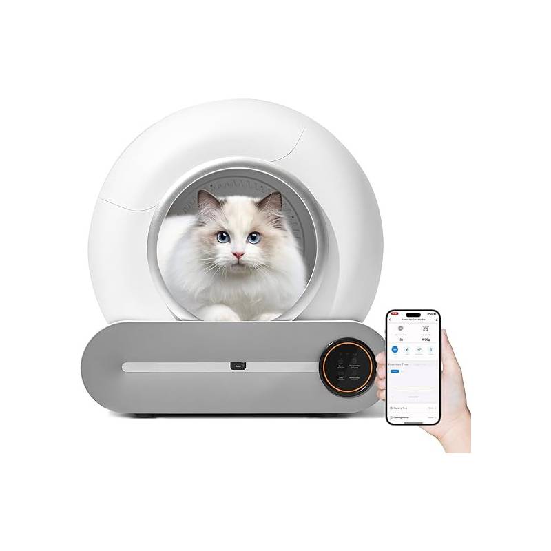 Arenero Automático para gatos #areneroautomatico #catlitter Créditos