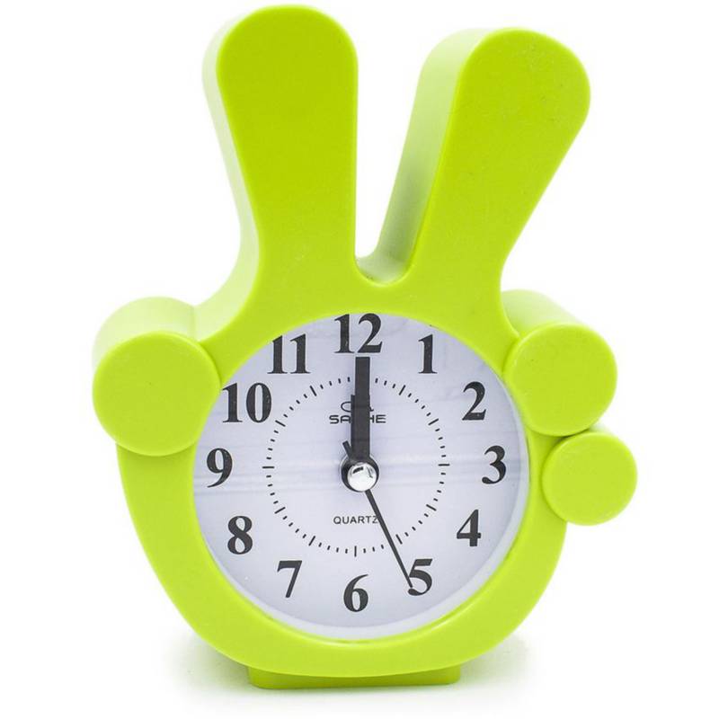 Reloj Infantil Inteligente Verde 3361B Quart Alarm Clock GENERICO