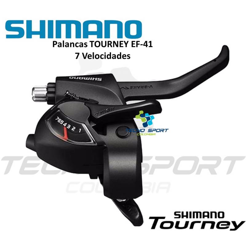 Palanca Shimano Integrada Freno cambio 7 V Ef41 Tourney Par