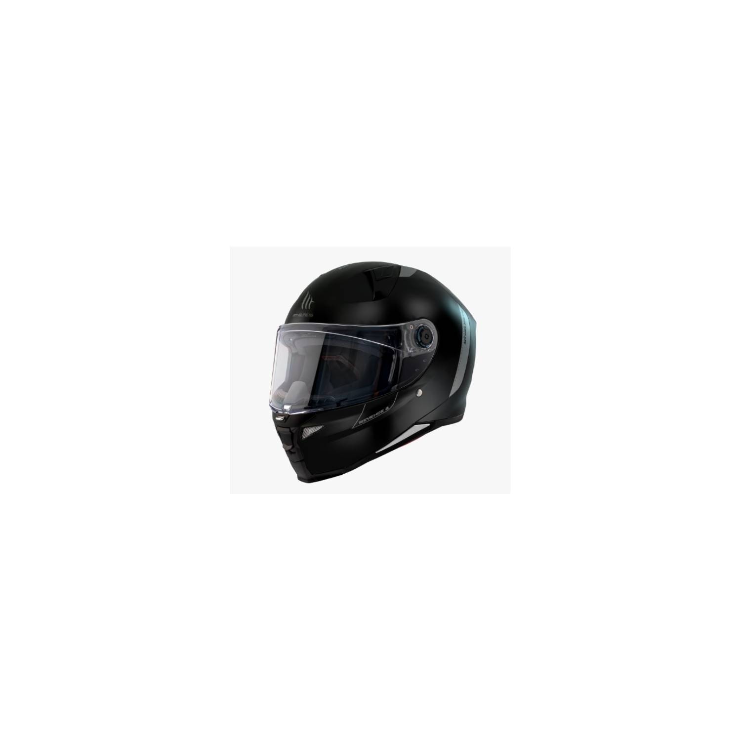 CASCO MT REVENGE 2 S SOLID A1 NEGRO MATE ECE 22.06