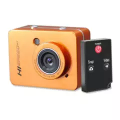 PYLESPORT - Mini Cámara de Acción color naranja full HD 1080p PSCHD60OR