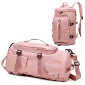 Maleta Bolso Morral Piscina Ropa Mojada Impermeable Rosado DANKI