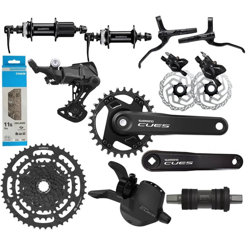 Grupo shimano deore 10 velocidades online monoplato