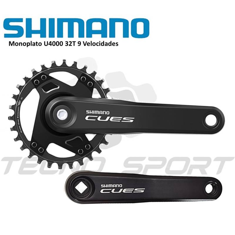 Grupo Shimano Cues U4000 9v Monoplato Hidraulico Bicicleta SHIMANO