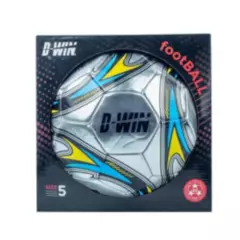 MONKEY BRANDS - Balón de Fútbol Plateado 400 gr en caja