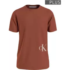 CALVIN KLEIN - Camiseta Con Logo Hombre Naranja Calvin Klein