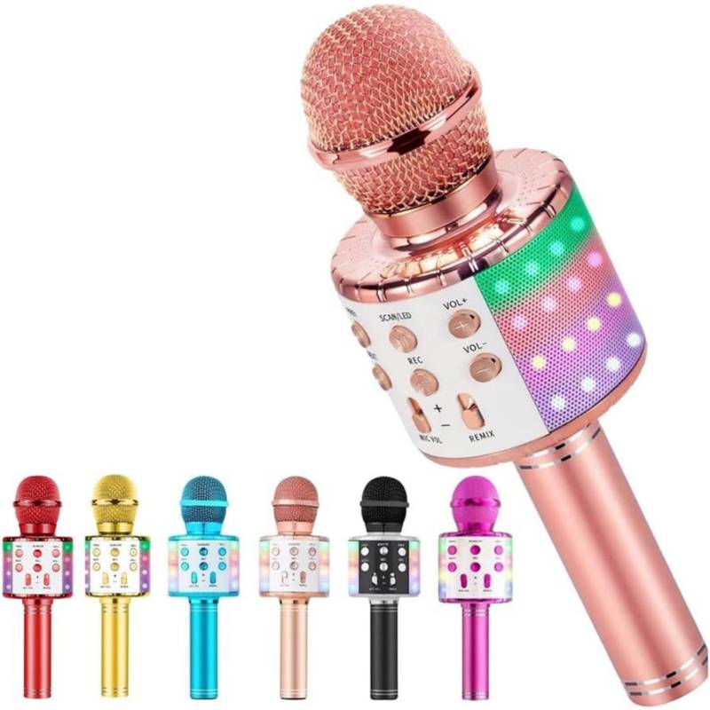 Microfono Parlante Karaoke Para Niños Bluetooth Infantil GENERICO