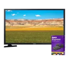 SAMSUNG - COMBO Televisor 32" Samsung  Roku HD