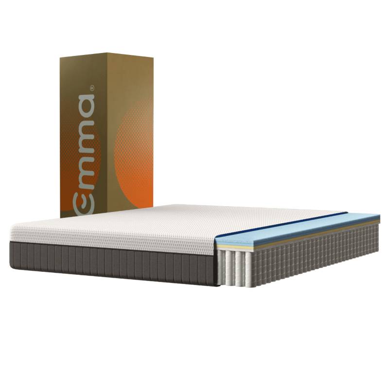 EMMA - Colchón Emma Hybrid Deluxe Sencillo - Cooling Technology - Memory Foam