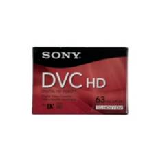 SONY - Sony DVM 63HDR - Alta Definición - Cinta Mini DV -1 x 63min DVM63HDR