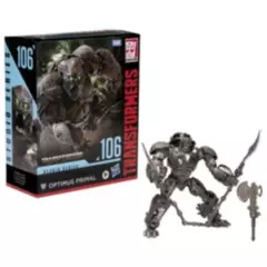HASBRO - Optimus Primal Figura Transformers Rise Beasts Toy Studio Series 106 22 Cm