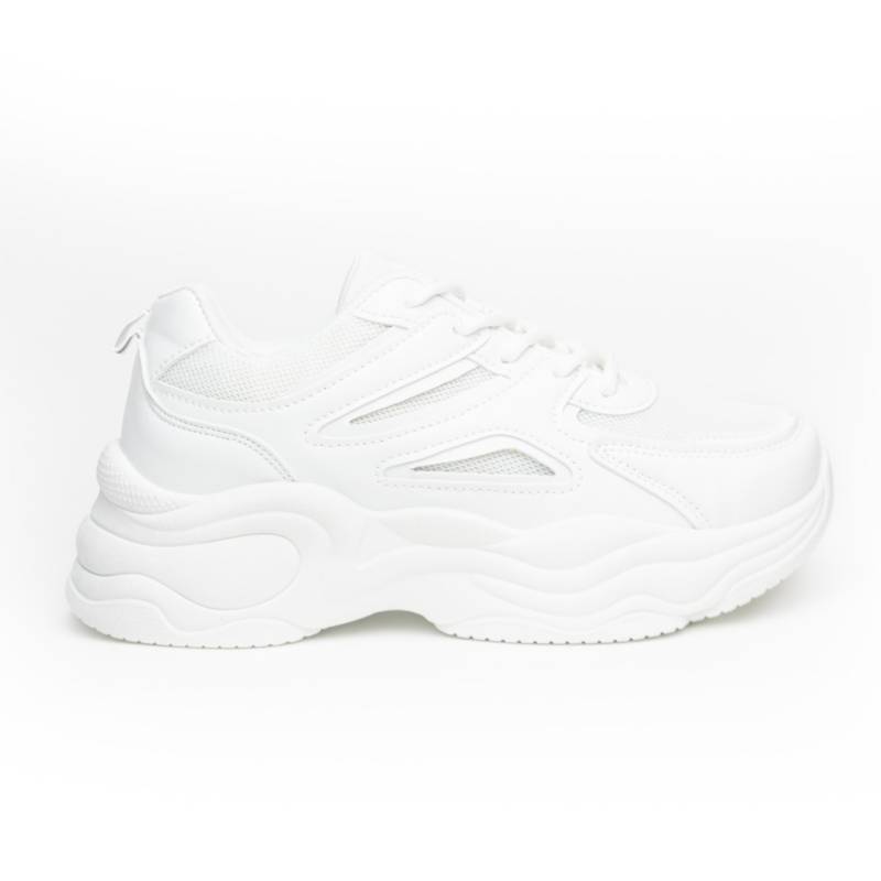 Price Shoes Tenis Casual Mujer 242D100Blanco Color BLANCO Shoes