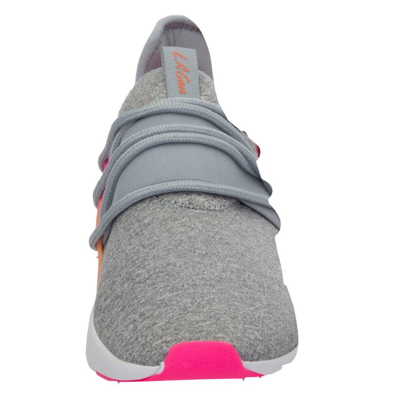 Zapatos Deportivos Flash Gore Para Mujer La Gear Payless Gris Claro LA GEAR