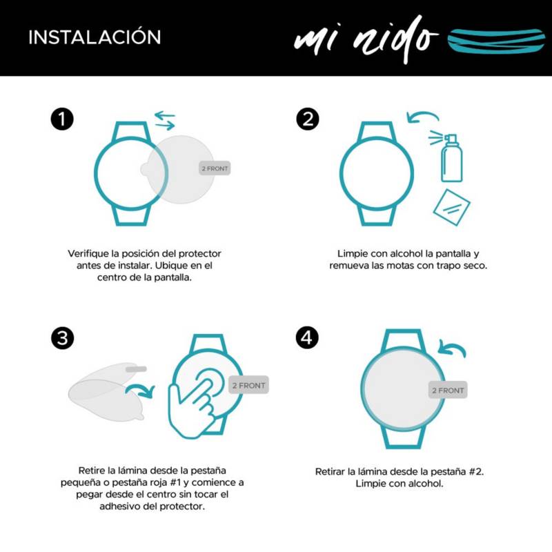 Correa para Xiaomi Watch 2 Pro 47 mm + Protector S2