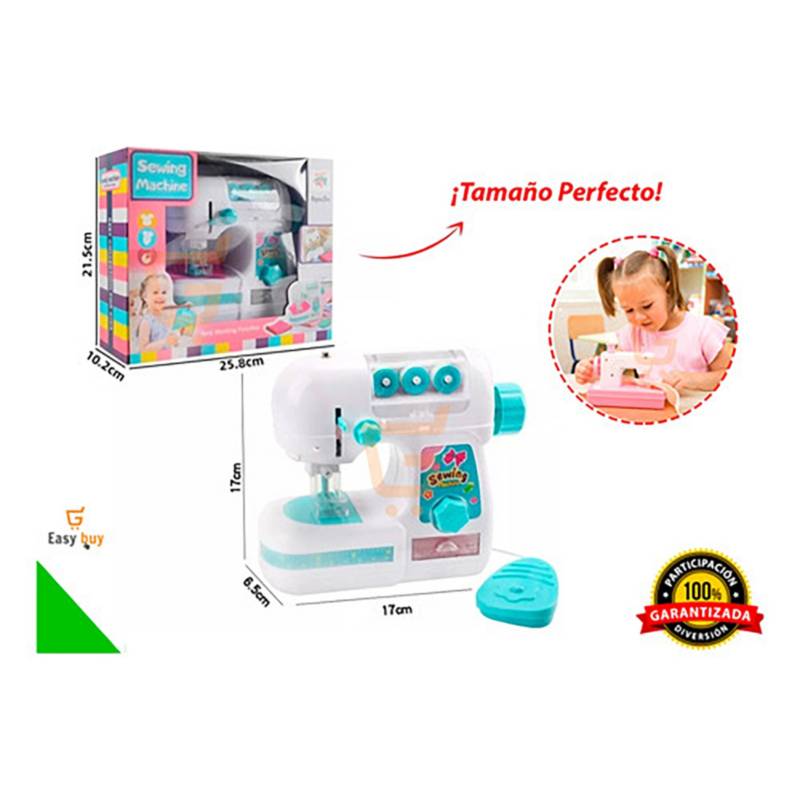 Mini Maquina Coser Niña Juguete Set Costura Sewing Machine GENERICO