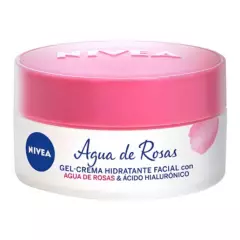 NIVEA - Nivea Gel Hidratante Facial Con Agua De Rosas, 50 ml