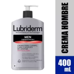 LUBRIDERM - Crema Lubriderm Men Con Fragancia X 400ml