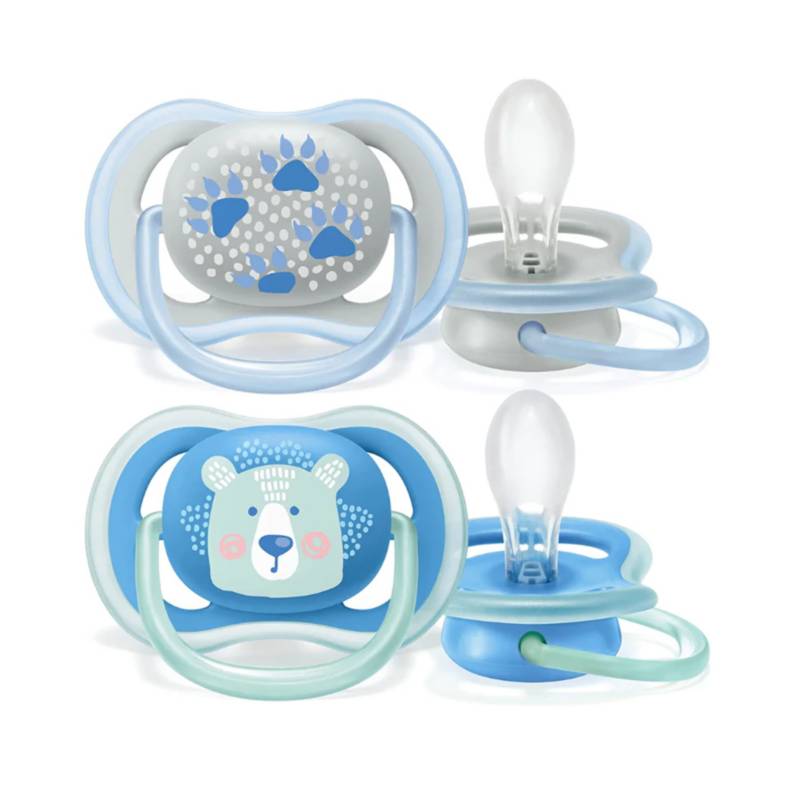 Chupete Avent Ultra Air 0-6m Recien Nacido Set X2