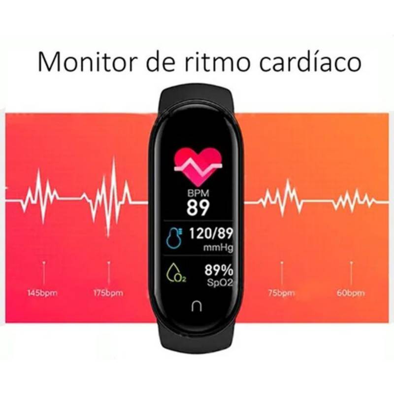 Reloj Pulsera Inteligente Cuenta Pasos Calorías, Smartwatch Fitness Tracker  »