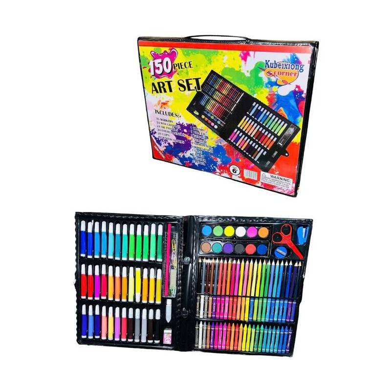 Estuche De Colores Para Arte Y Dibujo Set 208pzs Para Niños