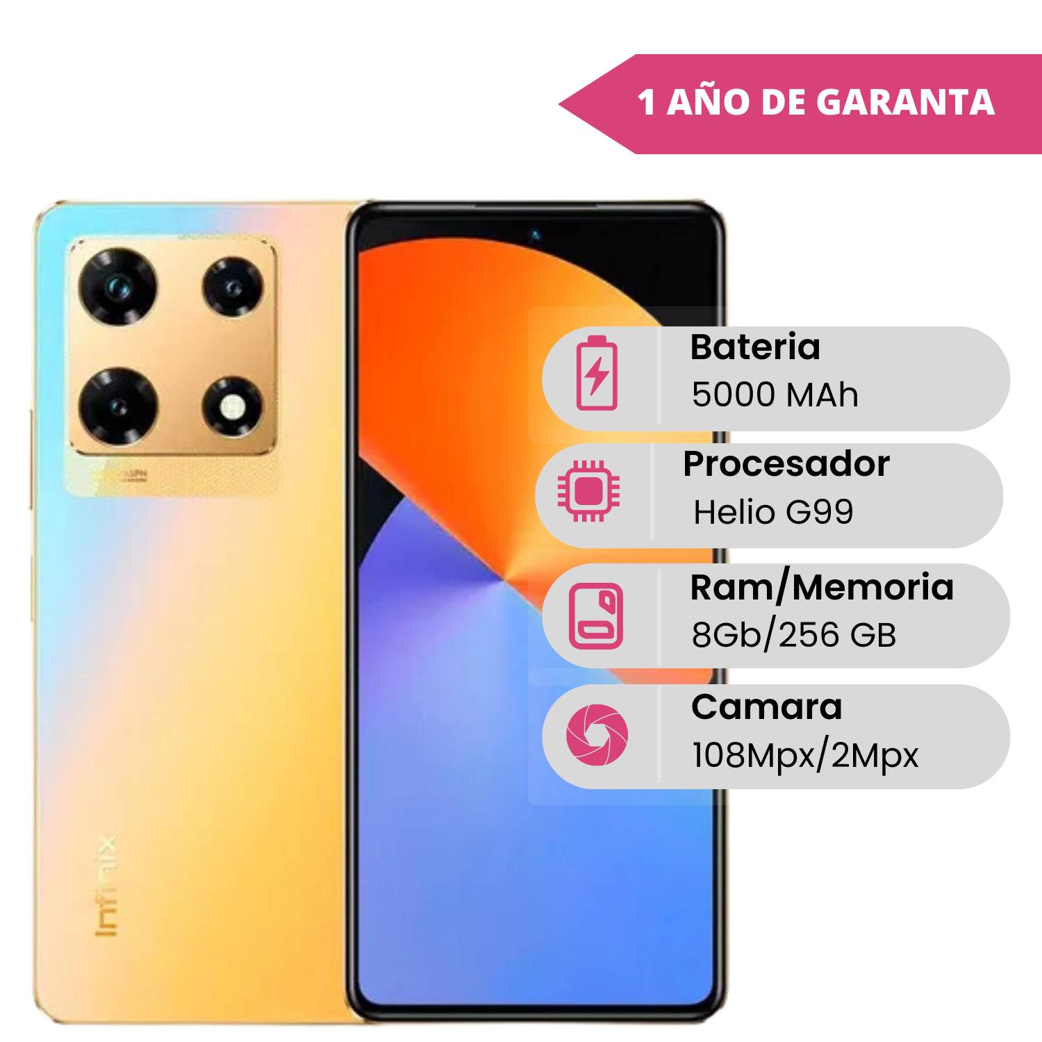 Infinix Note 30 Pro 256GB/8 - Precio Medellin