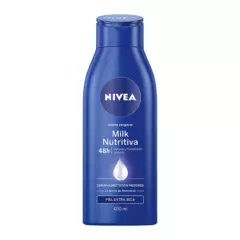 NIVEA - Nivea Crema Corporal Milk Nutritiva 400 Ml
