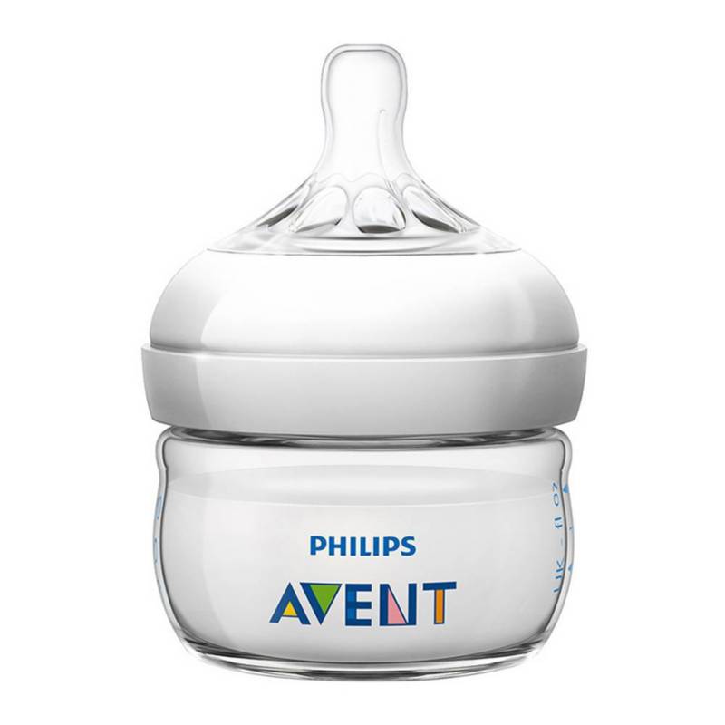 Pack recién nacidos Philips Avent Natural Response: biberón 330 ml, biberón  260 ml, biberón 125 ml y cepillo para biberones