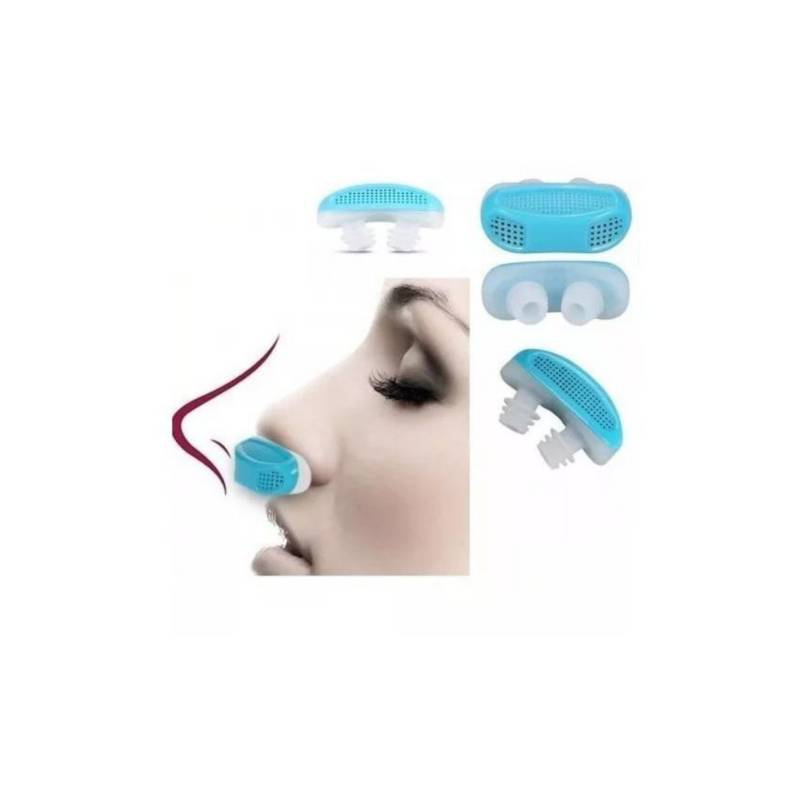 2 Clip Magnético Nasal Anti Ronquidos Apnea Sueño GENERICO