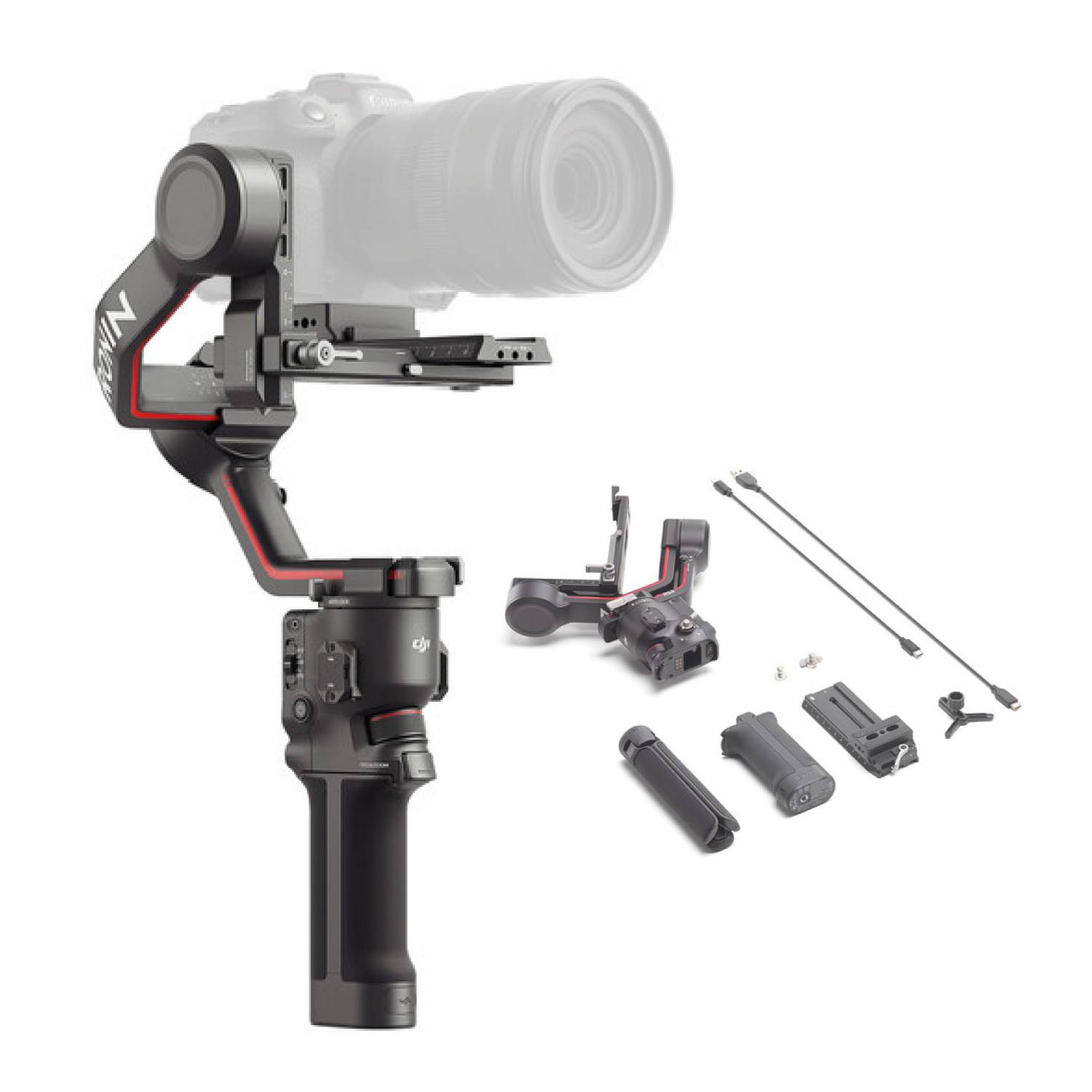 ESTABILIZADOR PARA CÁMARA DJI RS 3 MINI GIMBAL BLUETOOTH - Gris — Cover  company