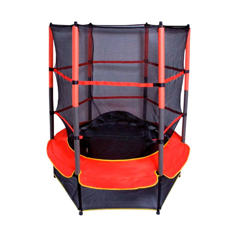 Trampolín Para Niños Brinconlin 1.40 Metros Red Seguridad Azul Grande