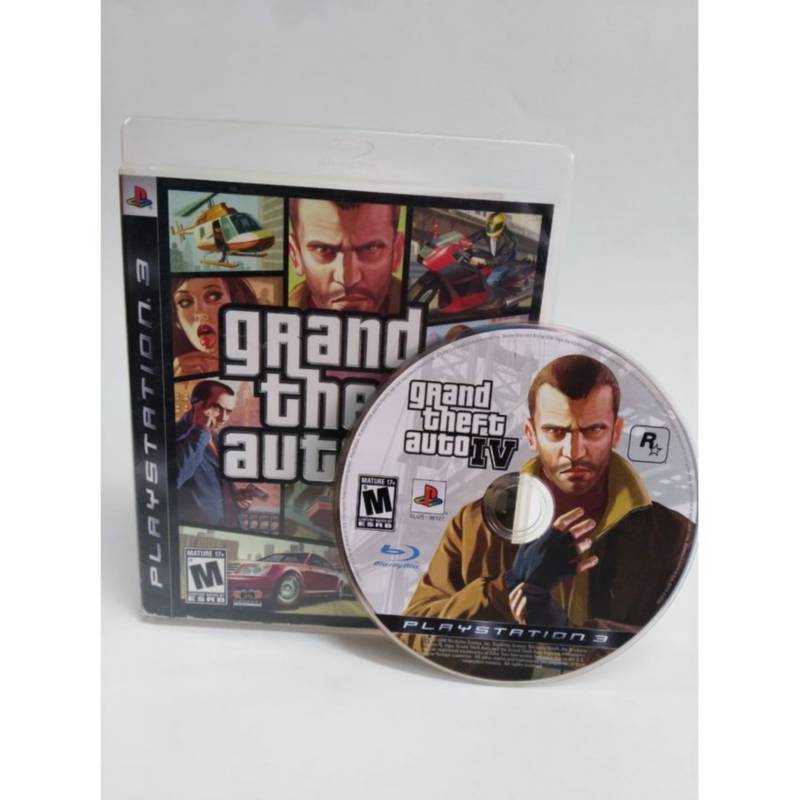 Grand Theft Auto IV, Rockstar Games, PlayStation 3, 710425370113 