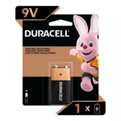 DURACELL - Pila Duracell Alcalina 9v