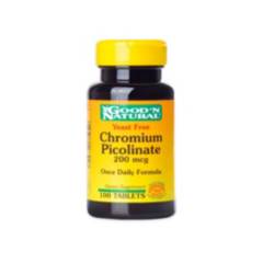 GOOD NATURAL - Chromium Picolinate 200Mcg Good Natural X 100 Tabletas