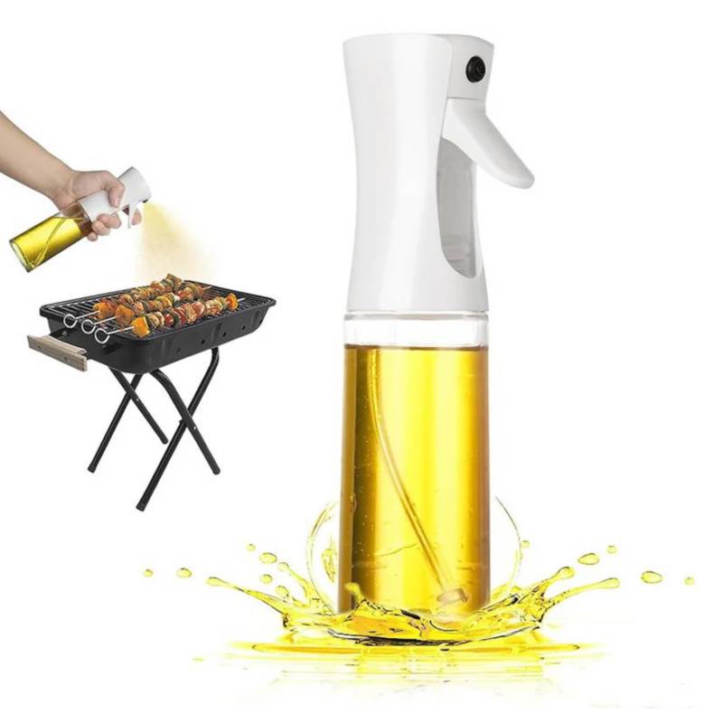 Dispensador de Liquido Aceite Difusor en Spray Cocina Hogar Blanco