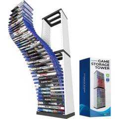 SONY - Soporte Organizador Para Juegos PS3 PS4 PS5 Torre Para 36 Cds