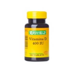 GOOD NATURAL - Vitamina D 400Iu Frasco X 100 Tabletas