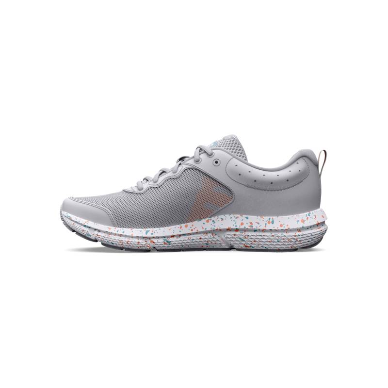 Tenis Under Armour Dama Charged Verssert Spkle 3025751 106 Gris Multicolor