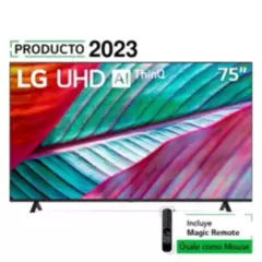 LG - Televisor LG 75 Pulgadas Smart Tv 4k UHD Ai ThinQ Incluye Control Magic