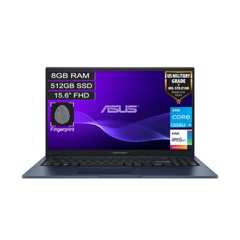 Portatil Asus Vivobook X1504ZA-NJ372 Intel Ci5 1235U Ram 8GB Ssd 512 GB  15.6 Fhd – Mega Computer Colombia