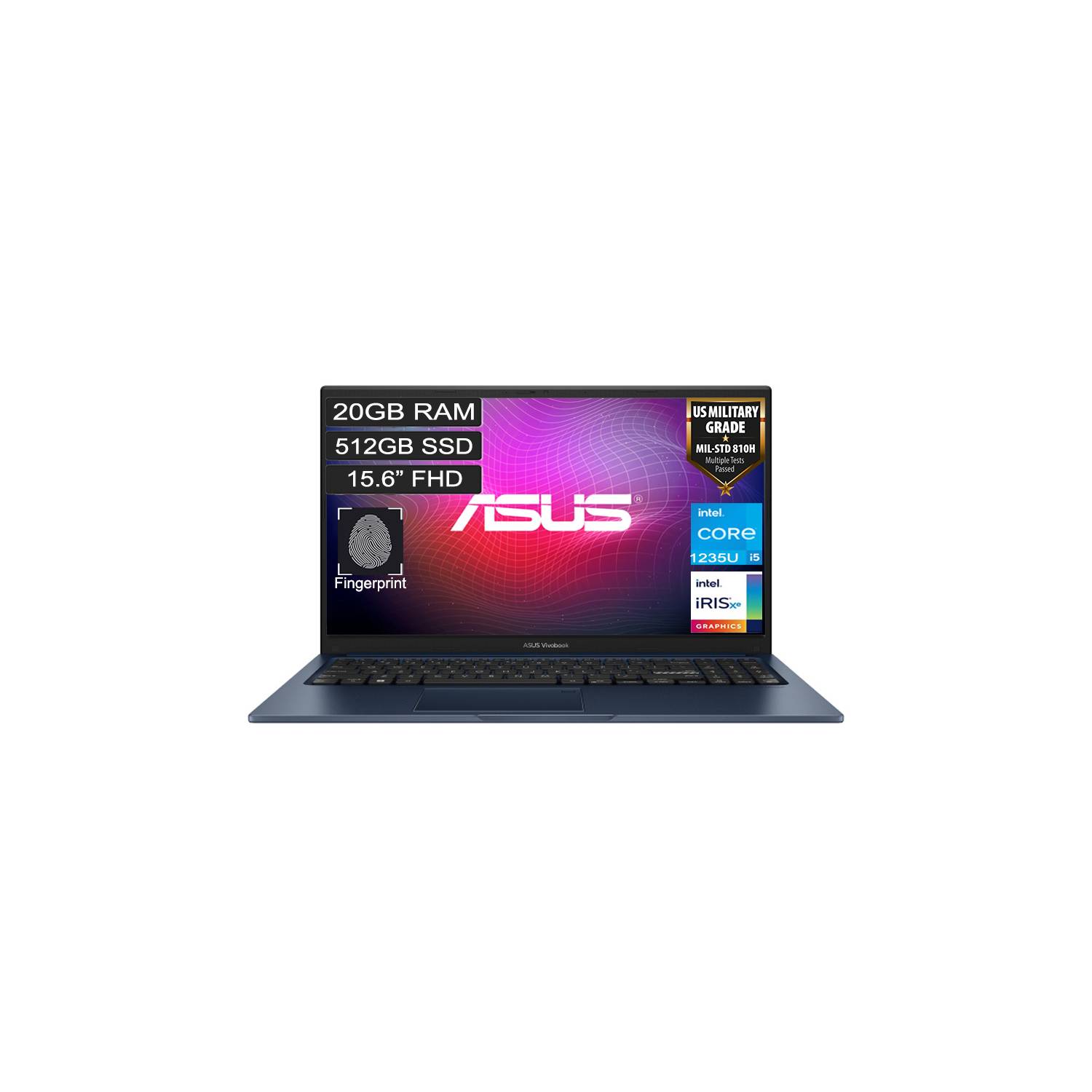 Portatil Asus Vivobook X1504ZA-NJ372 Intel Ci5 1235U Ram 8GB Ssd 512 GB  15.6 Fhd