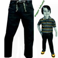 ZAFIRO JEANS - Pantalón jogger en drill para niño